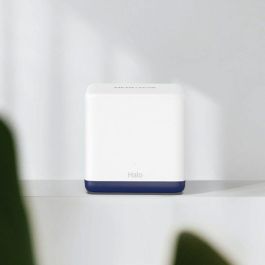 Mercusys Halo H50G Sistema Wi-Fi Malla para Hogar, Doble Banda 2.4/5 GHz, Wi-Fi 5 (802.11ac), Pack de 2 Nodos, Color Blanco