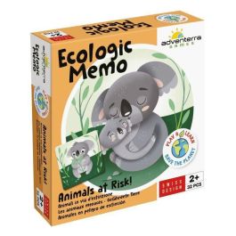 Juegos educativos - GEOMAG - Memo Ecológico Animales en Peligro - Juego de memoria - Animales en peligro de extinción - Asociación de padres y bebés Juegos educativos - GEOMAG - Memo Ecológico Animales en Peligro - Juego de memoria - Animales en peligro de extinción - Asociación de padres y bebés