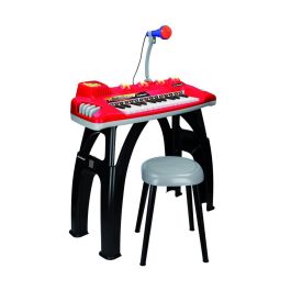 Organo electronico rojo con 25 teclas y luces 73x59x30 cm Precio: 66.50000038. SKU: S2425006