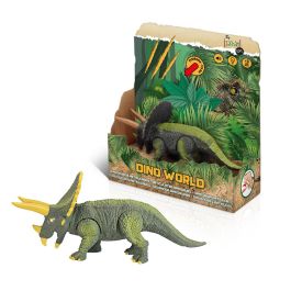 Tachan Triceratops Dinosaurio con Luces y Sonido Pequeño Fácil de Transportar Juguete Realista con Ojos Luminosos y Gruñido para Niños +3 Años Precio: 9.5900002. SKU: B14GFQF9HK