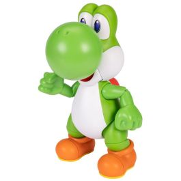 JAKKS PACIFIC Figura interactiva Yoshi Super Mario Bros de 36 cm