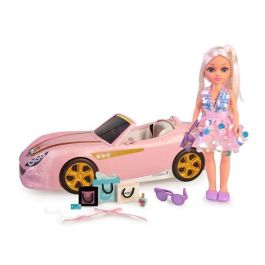 Famosa Muñeca Nancy 'Un Día de Compras' - Set con Coche de Juguete, 42 cm Famosa Muñeca Nancy 'Un Día de Compras' - Set con Coche de Juguete, 42 cm