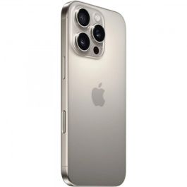 Apple iPhone 16 Pro Max A3296 256GB Titanio Natural - Teléfono Inteligente con Pantalla Super Retina XDR, 6.9", iOS 18, Cámara Triple 48MP, Resistente al Agua