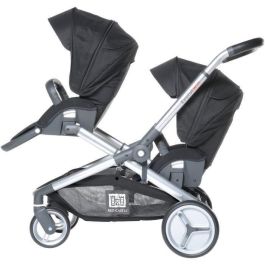 CASTILLO ROJO Cochecito Doble Evolutwin Negro CASTILLO ROJO Cochecito Doble Evolutwin Negro