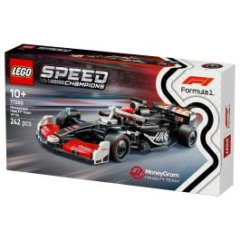 LEGO Speed Champions MoneyGram Haas F1 Team VF-24 Coche de Carreras, Juego de Construcción, 242 Piezas, 10+ Años