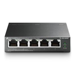 TP-Link TL-SG1005P Switch Gigabit 5 Puertos RJ45 (4 con PoE 802.3af) para Escritorio, 56W Potencia Total, Plug & Play Precio: 39.69000013. SKU: S55065539