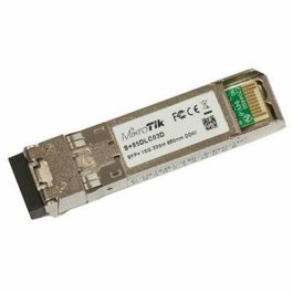 Módulo Fibra SFP+ MultiModo Mikrotik S+85DLC03D 300 m Precio: 68.5899995. SKU: B14PYDJ6PS