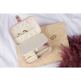 Joyero Rectangular Rosa Giftdecor 16x6x11 cm - Terciopelo (12 Unidades) Joyero Rectangular Rosa Giftdecor 16x6x11 cm - Terciopelo (12 Unidades)