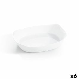 Fuente de Cocina Luminarc Smart Cuisine Rectangular Blanco Vidrio 30 x 22 cm (6 Unidades) Precio: 50.94999998. SKU: S2709496