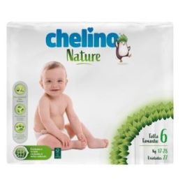 Chelino Pañal Nature Talla 6 (17-28 Kg) - 27 Unidades Chelino Pañal Nature Talla 6 (17-28 Kg) - 27 Unidades Precio: 12.50000059. SKU: B1HB7X8HJQ