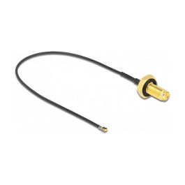 DeLOCK Antenna Cable SMA Buchse a MHF 4L LK Stecker, 20cm/0.2m, 1.37, Gewindelänge 10mm, spritzwassergeschützt, Negro Precio: 31.50000018. SKU: B165SW94CF