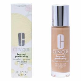 Clinique Beyond Perfecting Foundation + Concealer Base de Maquillaje y Corrector Larga Duración Hipoalergénico Tono #4-Creamwhip 30 ml