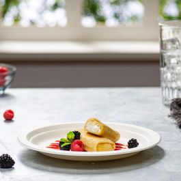 Inde Set de 15 Platos Biodegradables Quality Algon 22 cm (24 Unidades) Inde Set de 15 Platos Biodegradables Quality Algon 22 cm (24 Unidades)