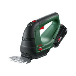 Bosch AdvancedShear 18 Recortadora de césped Cizalla para arbustos y hierba Potente y versátil con tecnología Syneon