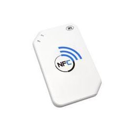 ACS ACR1255U-J1 Lector NFC de Tarjetas Inteligentes Bluetooth 4.0 USB Mini-B con Batería Recargable para Control de Acceso y Movilidad
