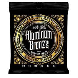 Ernieball Juego Acústica Aluminum Bronze Medium Light 12-54 Precio: 13.50000025. SKU: B1GRCEKGRA