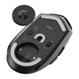 Logitech G309 Lightspeed Ratón Inalámbrico RF + Bluetooth Óptico Negro para Gaming con 2560 DPI