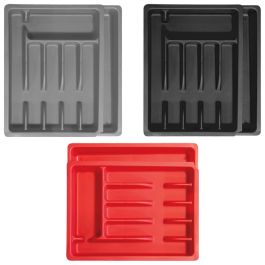 Je cherche une Idee Porta Cubiertos Extensible Ajustable de 29 a 48 cm con 2 Alas Desplegables