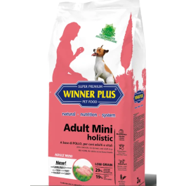 Winner Plus Alimento para Perros Adult Mini Holistic Pollo 2 kg Precio: 16.5. SKU: B184LY2NNG