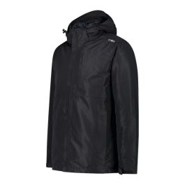 Chaqueta Deportiva para Hombre Campagnolo Zip Hood Detachable Inn Negro