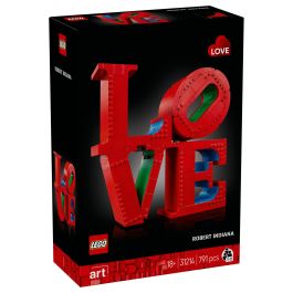 LEGO 31214 Art LOVE Set de Construcción para Adultos - Decoración y Regalo para Parejas