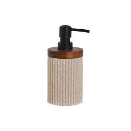 Dosificador DKD Home Decor Beige Marron 8 x 17.5 x 10 cm