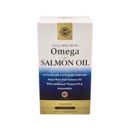 Solgar Omega Full Spectrum Aceite de Salmón Salvaje de Alaska Vitamina D3 120 Cápsulas Blandas Precio: 46.4999997. SKU: B1CA89ZXVD