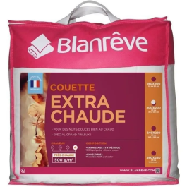 Blanreve Edredón de Microfibra Extra Cálido 200 x 200 cm Blanco