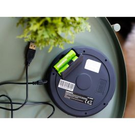 Lenco CD-300 Reproductor de MP3 Portátil Bluetooth Negro con Pantalla LCD