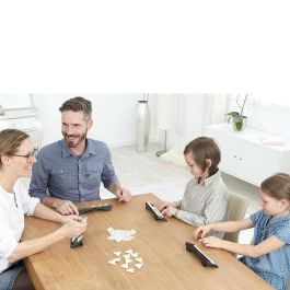 Bizak Juego Triominos Original - Juego de Mesa Familiar de Dominó Triangular, Variación del Clásico, Edad Mínima 3 Años