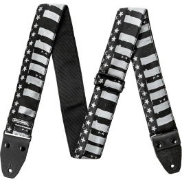 Dunlop Correa Guitarra Bajo Jacquard Stars And Stripes