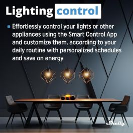 Shelly Módulo switch Mini 1 Gen3 Wi-Fi BT