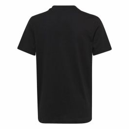 Camiseta de Manga Corta Infantil Adidas Big Logo Negro