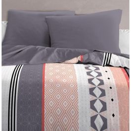 HOME PASSION BLING Juego nórdico de microfibra - 1 funda nórdica 220 x 240 cm + 2 fundas de almohada 63 x 63 cm - Azul HOME PASSION BLING Juego nórdico de microfibra - 1 funda nórdica 220 x 240 cm + 2 fundas de almohada 63 x 63 cm - Azul