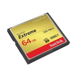 Sandisk Tarjeta Memoria Flash Extreme 64 GB CompactFlash UDMA 7, Lectura 120 MB/s, Escritura 85 MB/s Precio: 95.5000002. SKU: B1K8QH84H6