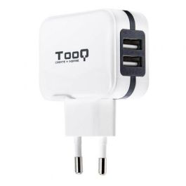 TooQ TQWC-1S02WT Cargador de Pared 2 Puertos USB-A con Control AI 5V 3.4A 17W para Móviles y Tabletas Blanco Precio: 6.89000015. SKU: BIX20181
