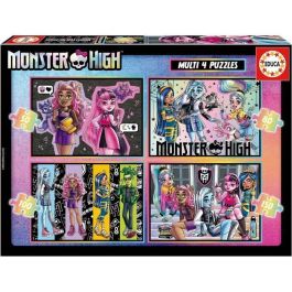 Educa 19706 Puzzle Progresivo Monster High 4 Puzzles 50-80-100-150 Piezas, Cartón Reciclado, +5 Años Precio: 11.90000031. SKU: B1D64LRXBP