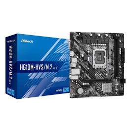 ASRock H610M-HVS/M.2 R2.0 Placa Base Intel H610 LGA 1700 para Core i3/i5/i7, DDR4, Micro ATX, 2 Ranuras DIMM Precio: 80.50000046. SKU: B14QLCJBQ7