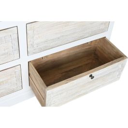 Comoda Romantico DKD Home Decor Blanco Natural 40 x 100 x 150 cm Comoda Romantico DKD Home Decor Blanco Natural 40 x 100 x 150 cm
