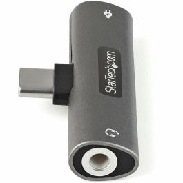 Adaptador USB C a Jack 3.5 mm Startech CDP235APDM Plata