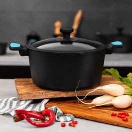 Olla con Tapa Cecotec Polka Platinum 28 Pot Thunder 4,5 L Negro Gris Aluminio Ø 28 cm