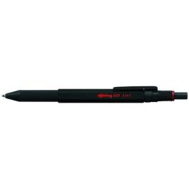 Boligrafo-Multifuncion Rotring 600 (3 F.) Negro (Bol.Azul, Bol.Rojo Y Portam.) Precio: 53.49999996. SKU: B16T72VEZM