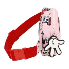 Riñonera Minnie Mouse Me time 14 x 11 x 4 cm Rosa Riñonera Minnie Mouse Me time 14 x 11 x 4 cm Rosa