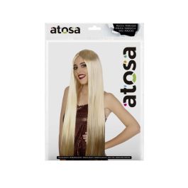 Peluca Larga Lisa Rubia 80 cm 160 gr