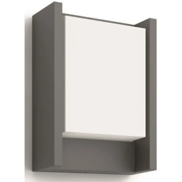 Philips Aplique LED Arbour 6W 600lm 4000K Aluminio Antracita IP44 Pared Precio: 46.58999972. SKU: B1GSK4XGTL