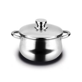 Olla inoxidable silverinox 6,8l + tapa acero inoxidable 18/10 fagor ø24x15cm