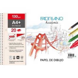 Bloc De Dibujo Fabriano Accademia Con Espiral Liso Con Recuadro 2 Taladros A4+ 130G 20H 5 unidades Precio: 15.49999984. SKU: B1CPTVETMY