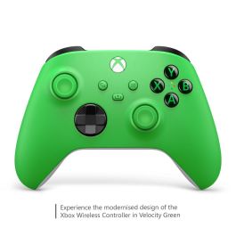 Microsoft Mando Inalámbrico Xbox Velocity Green 196388518098