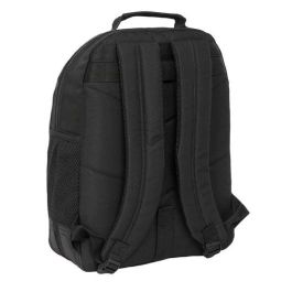 Mochila Safta Doble Con Cantoneras Adaptable A Carro F.C. Barcelona Black 150x320x420 mm Mochila Safta Doble Con Cantoneras Adaptable A Carro F.C. Barcelona Black 150x320x420 mm