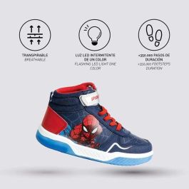 Deportiva suela pvc con luces spiderman t028 Deportiva suela pvc con luces spiderman t028